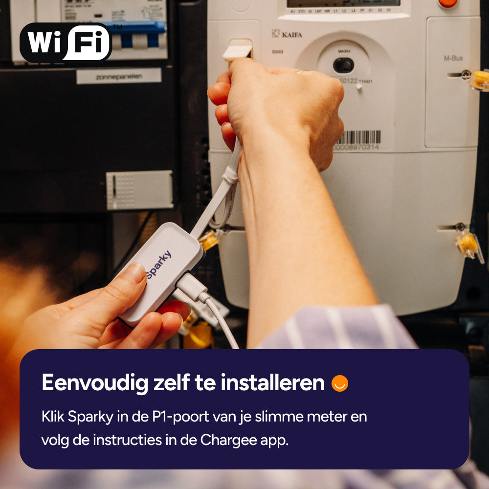 Sparky 3 - Realtime P1 meter - Inzicht in je energieverbruik via een app